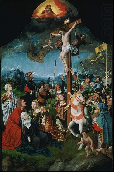 The Crucifixion, Jan Mostaert